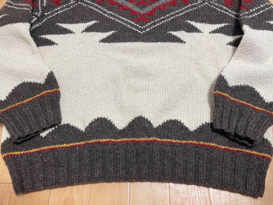 ポロラルフローレン ネイティブ柄 ニットXL