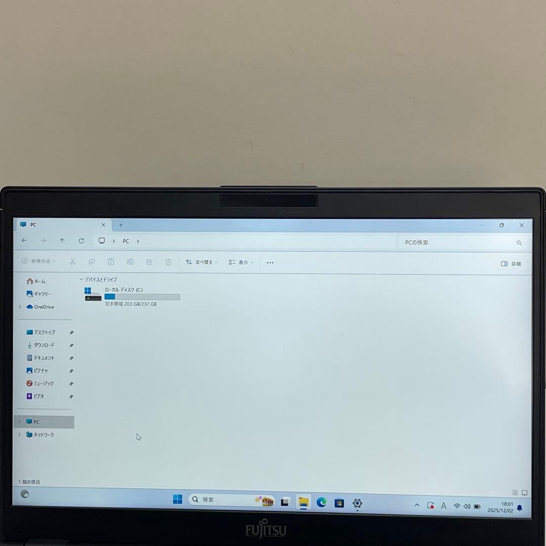 #540 富士通 LIFEBOOK U939/B i5-8365U 8G LTE