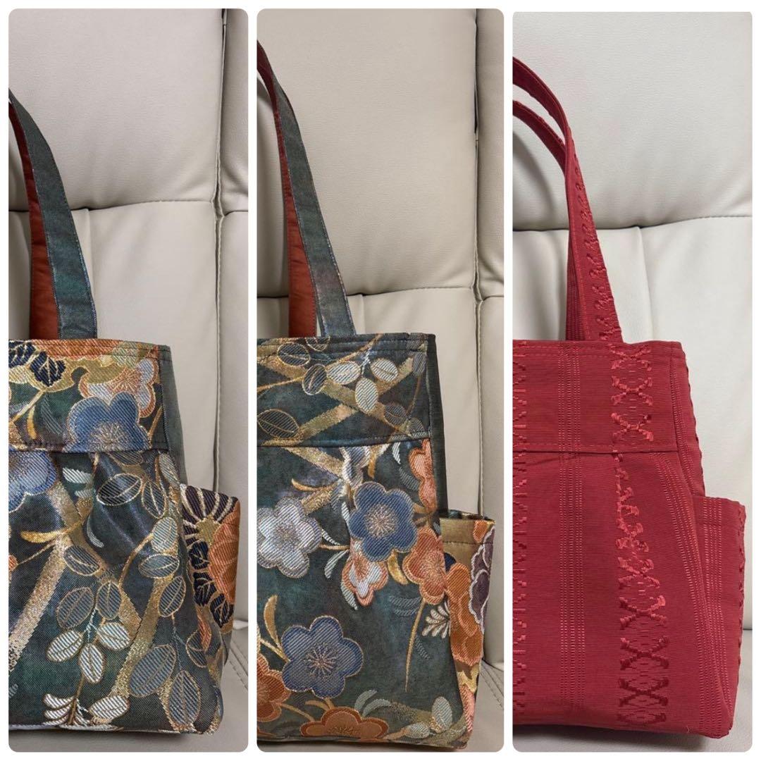 【専用】（802-1、802-3、712-6）着物帯を使ったバッグ