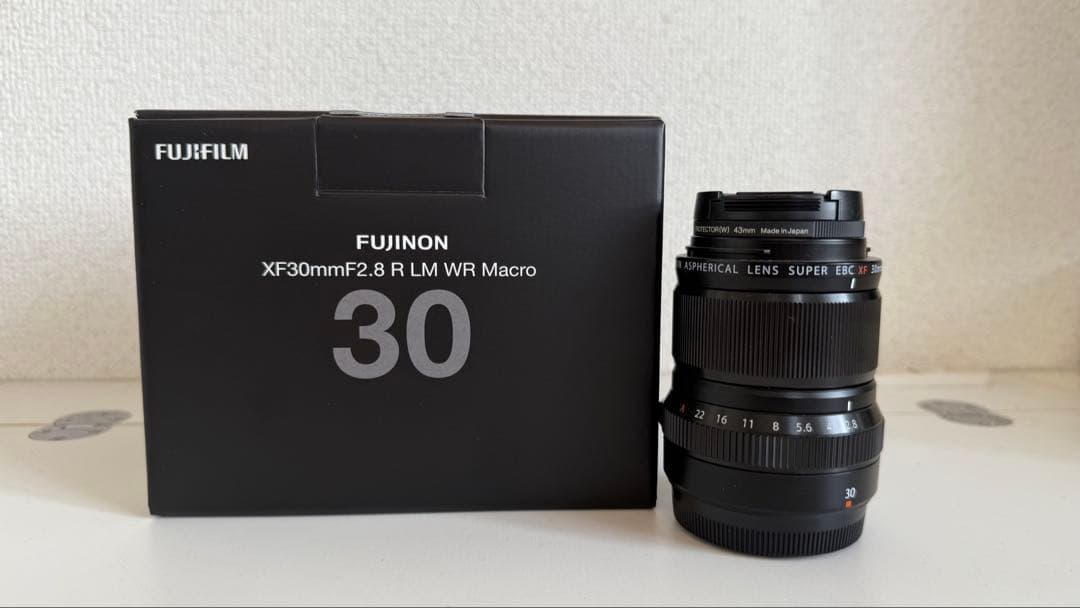 【保証期間内】Fujinon XF30mmF2.8 R LM WR Macro