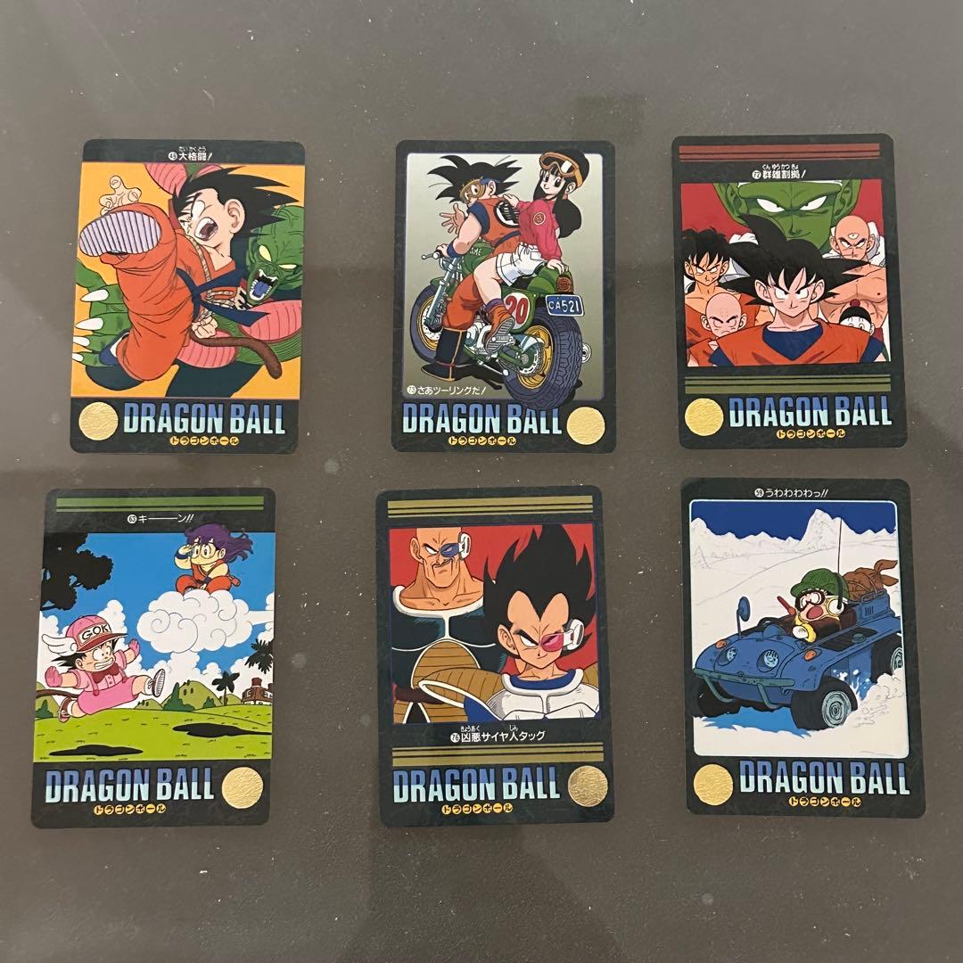 ドラゴンボール ビジュアルアドベンチャー カード 6枚セット 値引き交渉可
