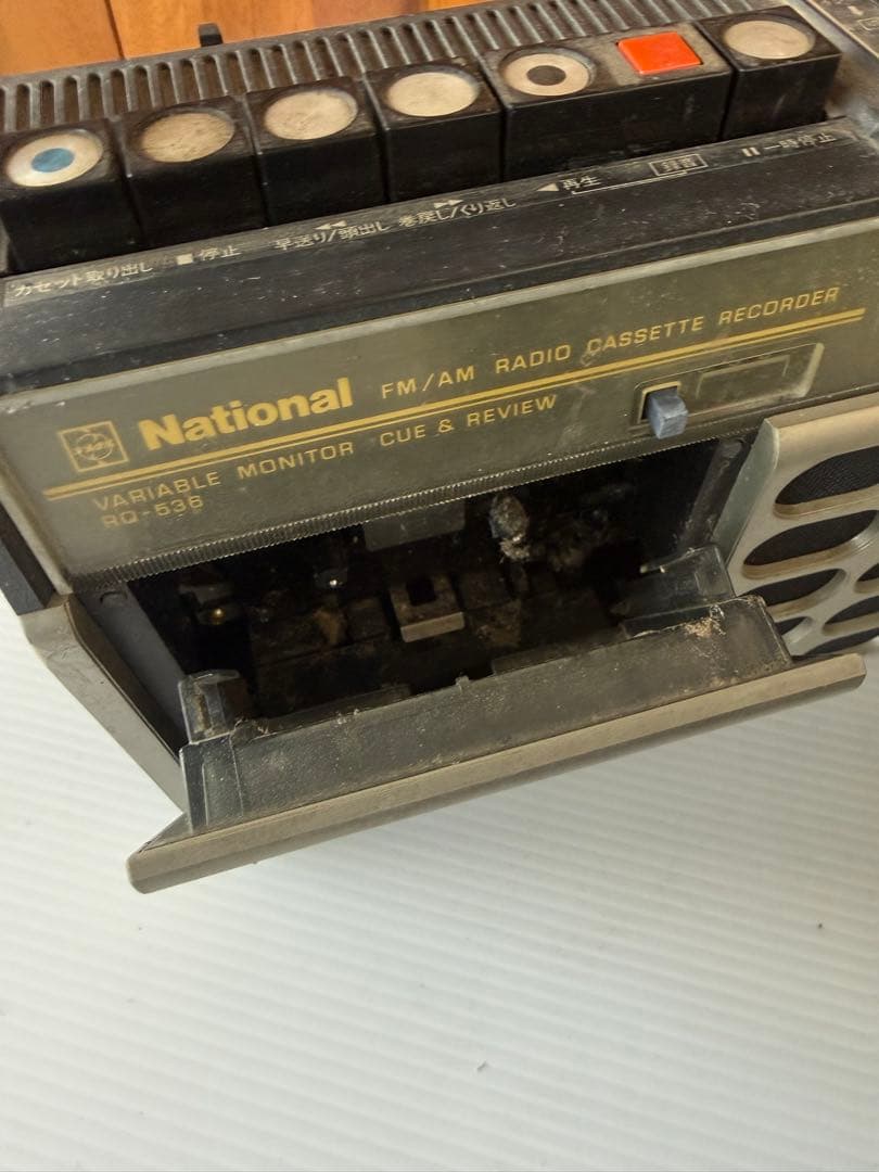 National RQ-536などまとめ3台ジャンク品(a40)