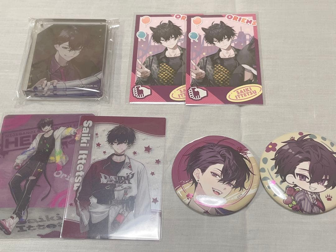 佐伯イッテツ　チェキ　缶バッジ　まとめ売り