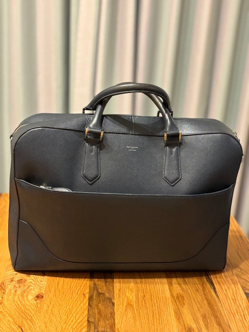 PELLE MORBIDA ビジネスバッグ ダークグレー