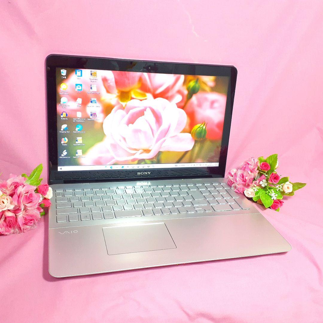 Win11★3世代Core-i7★高速SSD512G★8GBメモリ★タッチパネル