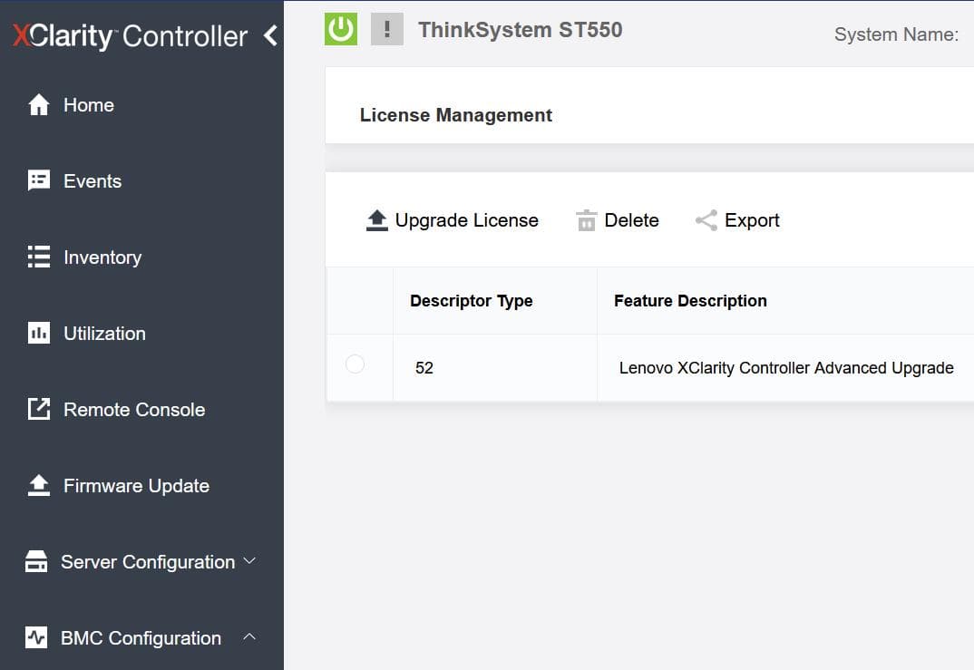サーバー Lenovo ThinkSystem ST550; Xeon Gold 6230