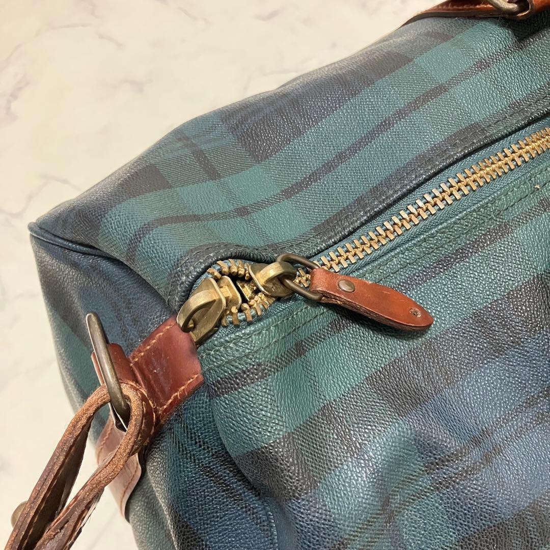 ポロ ラルフローレン ボストンバッグ 2way PVC 旅行　グリーン