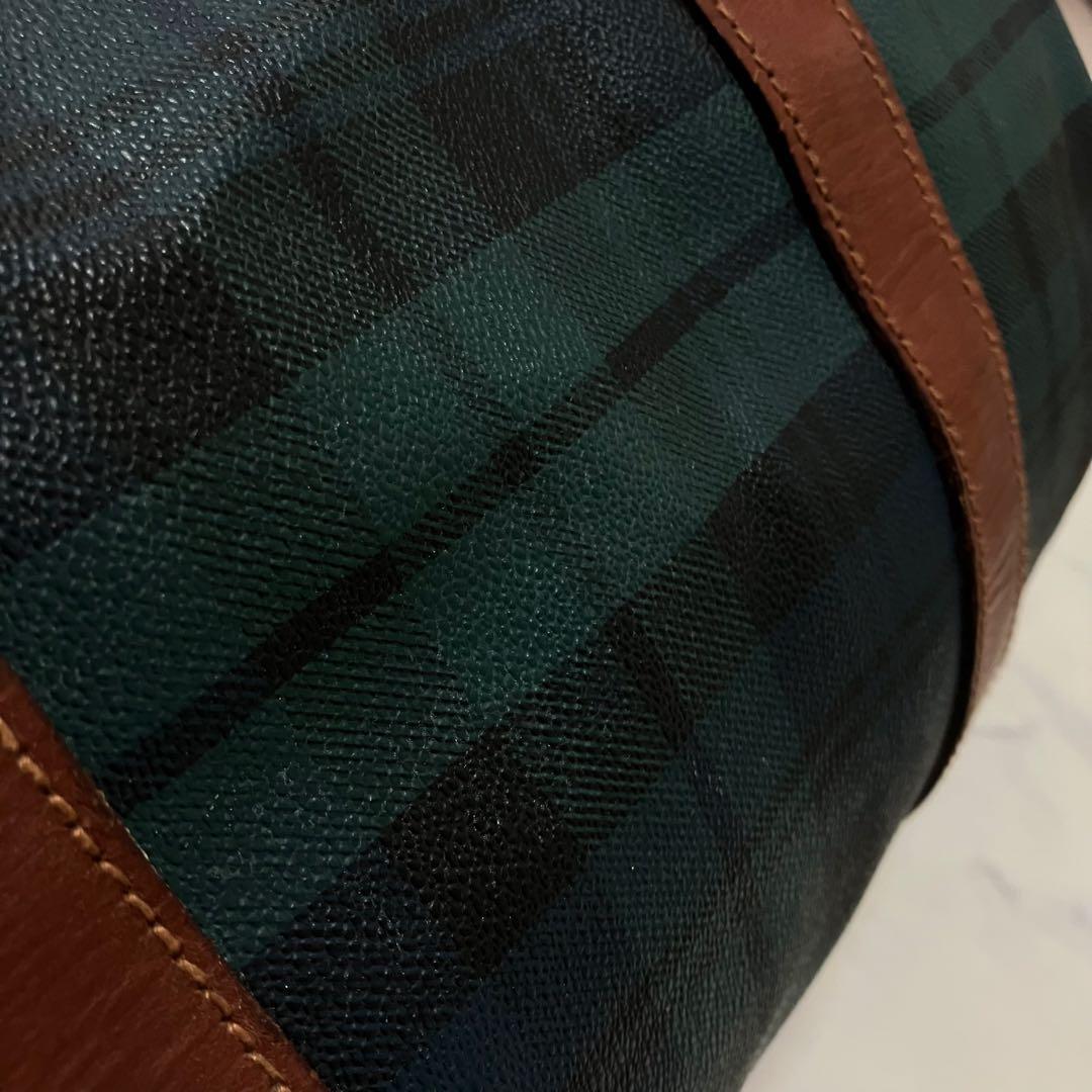 ポロ ラルフローレン ボストンバッグ 2way PVC 旅行　グリーン