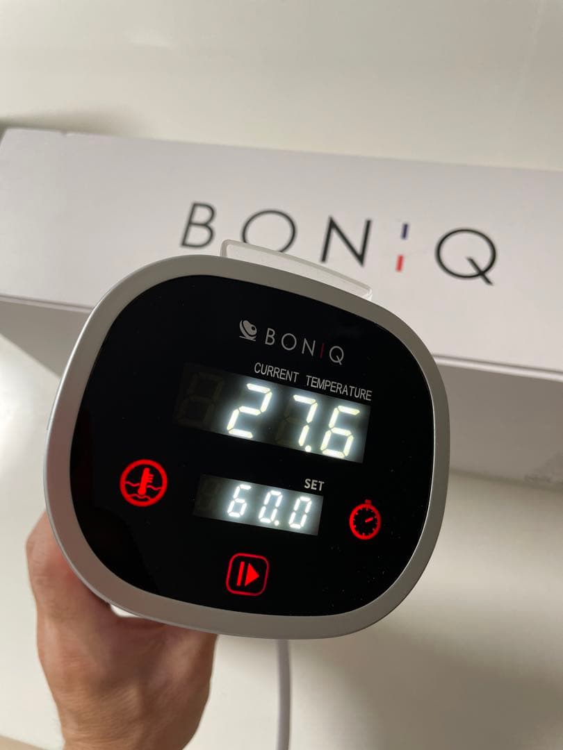か*わ様 BONIQ ボニーク BNQ-01 シルキーホワイト 低温調理器