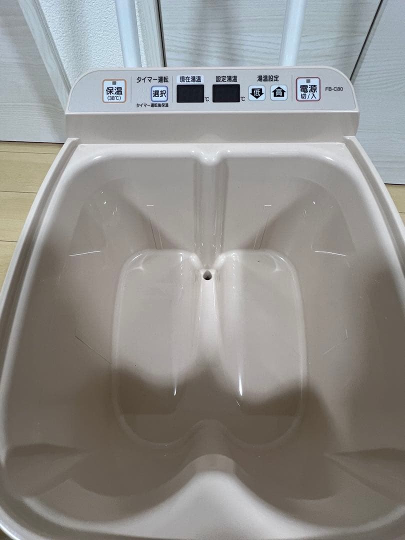 【美品・延長コード付き】足湯器 冷え取り君 マイコンプレミアム FB-C80