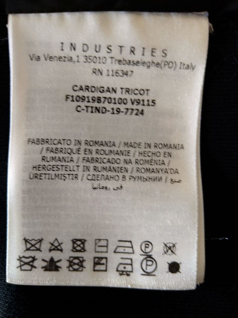 ブラック フード付き ナイロンコットンジャケット