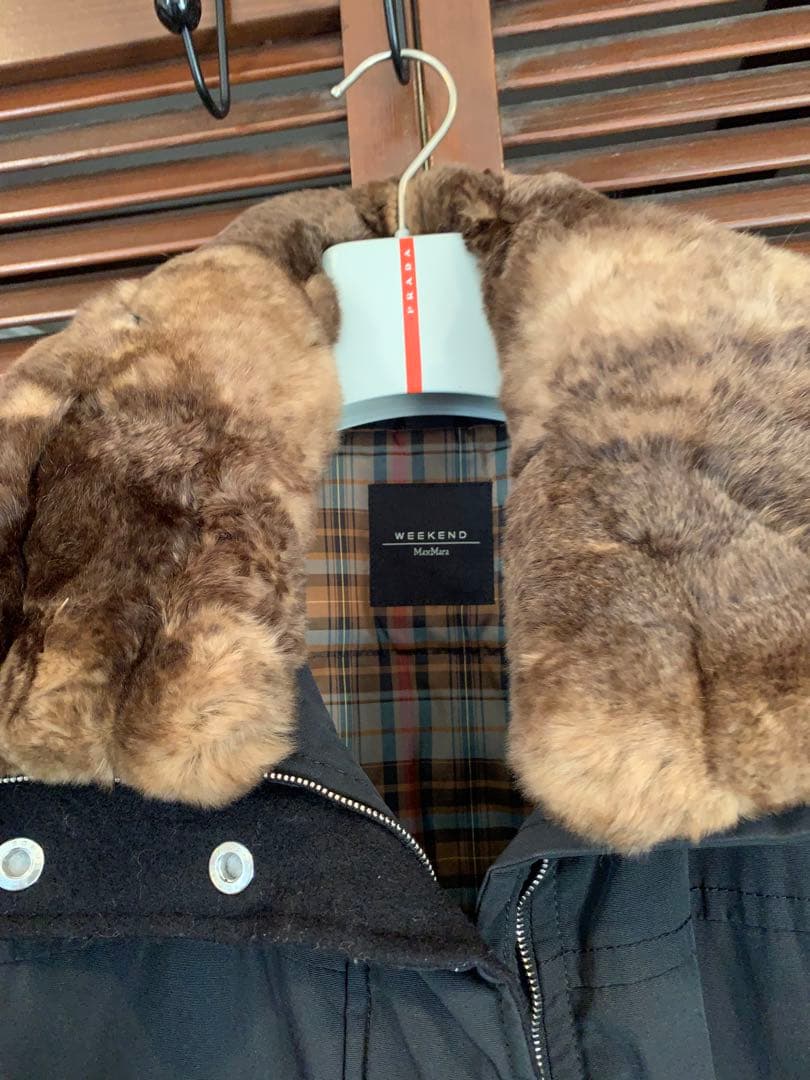 MaxMara（マックマーラハーフコート 中々ないデザイン、