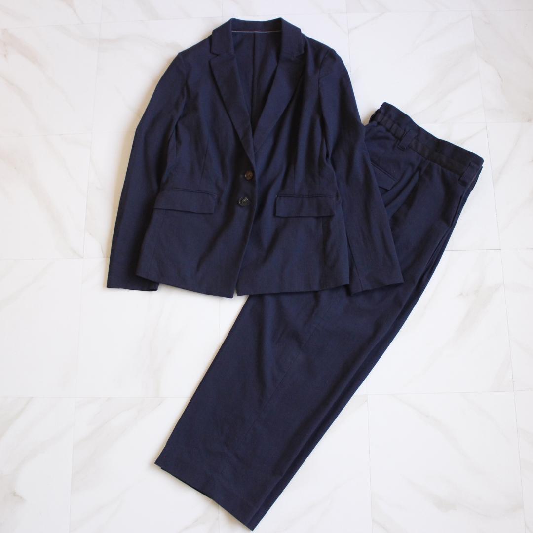 Green label relaxing サッカーパンツスーツ 手洗い可能