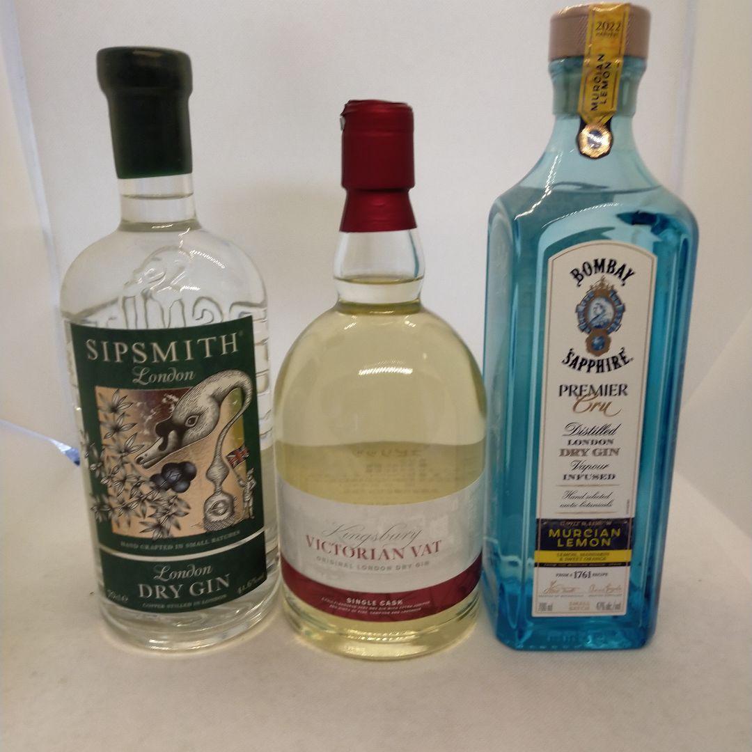 未開栓　プレミアクラス　ロンドン　ドライ・ジン　三本セット