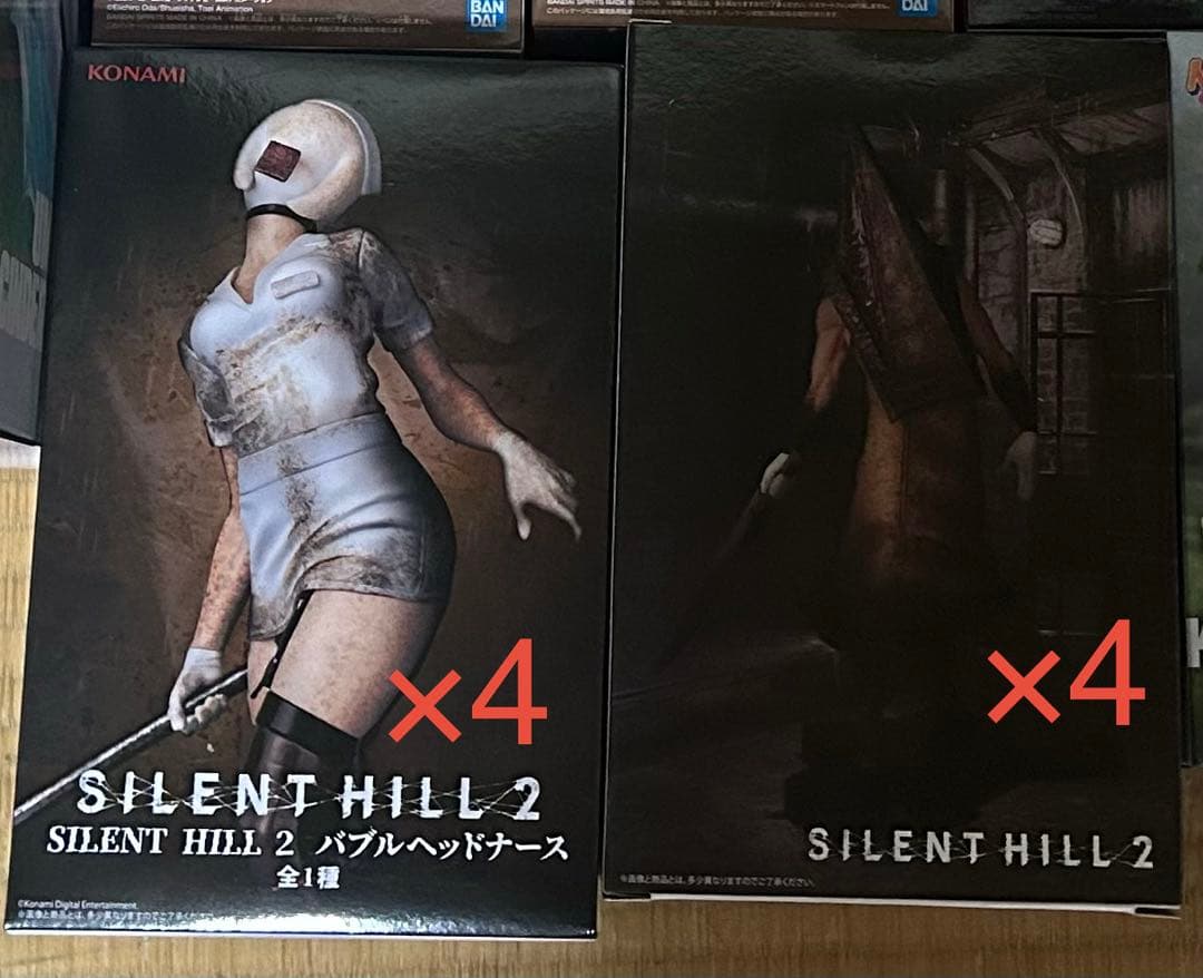 SILENT HILL 2 フィギュア 各種4個8体セット