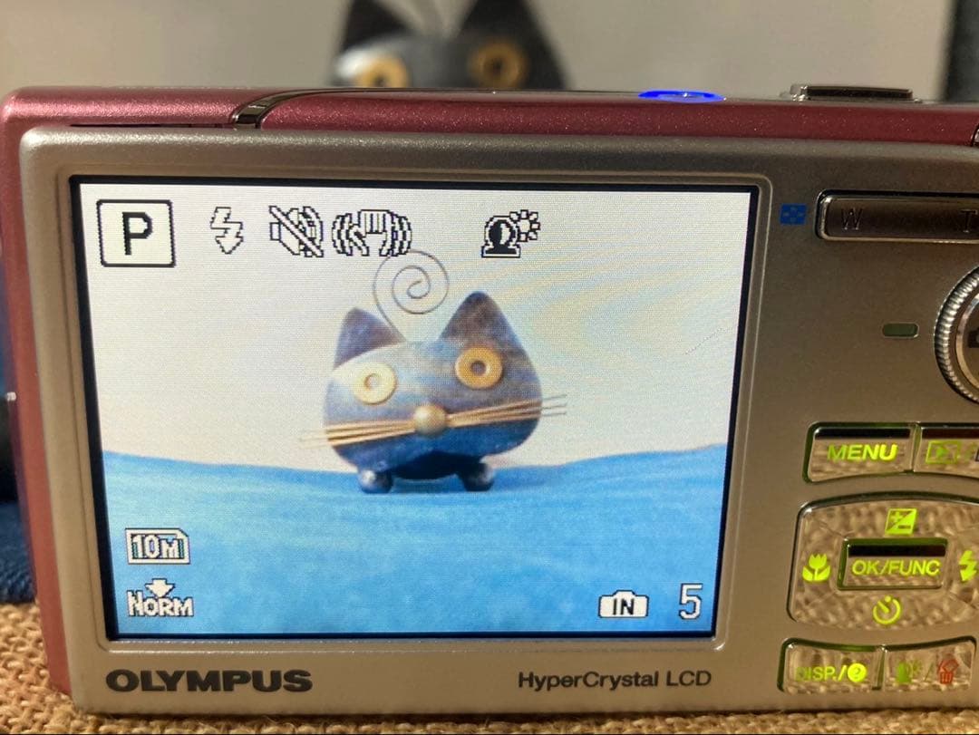 【動作確認済】OLYMPUS μ1020 デジタルカメラ　ピンク