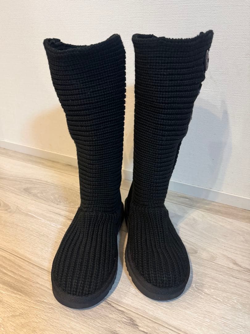 UGG ニットブーツ 黒