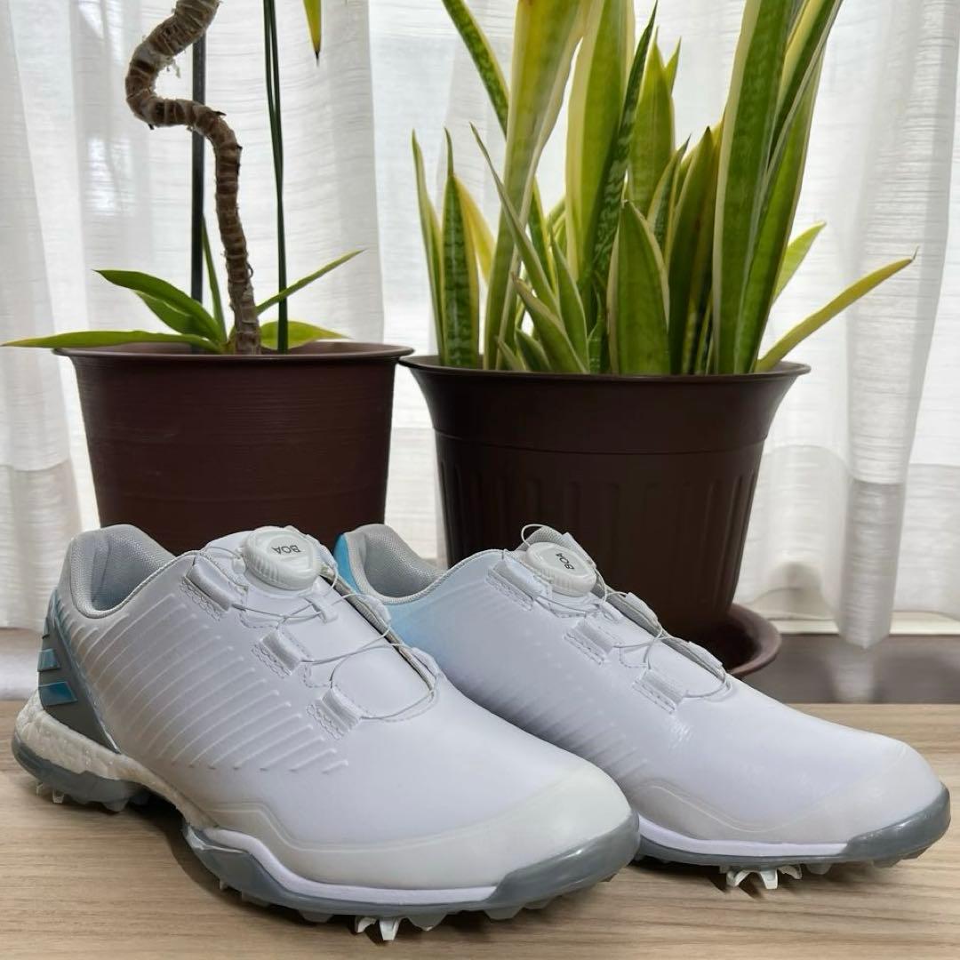 adidas golf shoes BOABOOSTダイヤル式三色カラー滑り止め