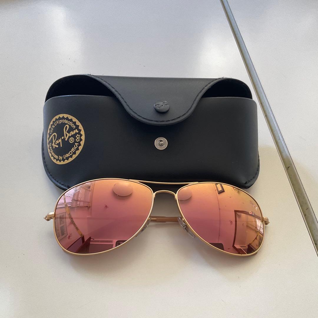 レイバン　サングラス　ミラーレンズ