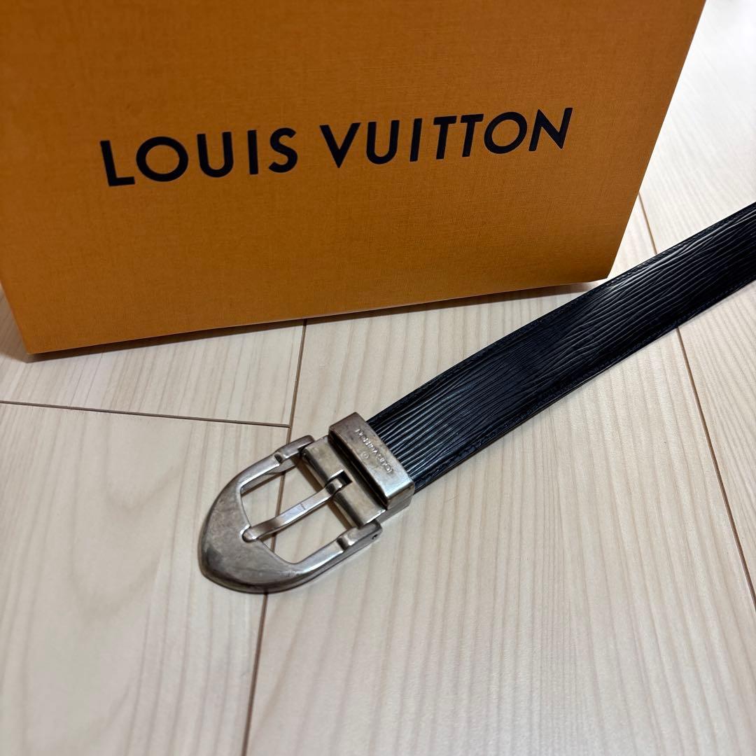 値下げ！ルイヴィトン LOUIS VUITTON ベルト　エピ　44/110