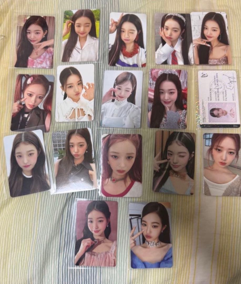 ive トレカ　ウォニョン　レイ