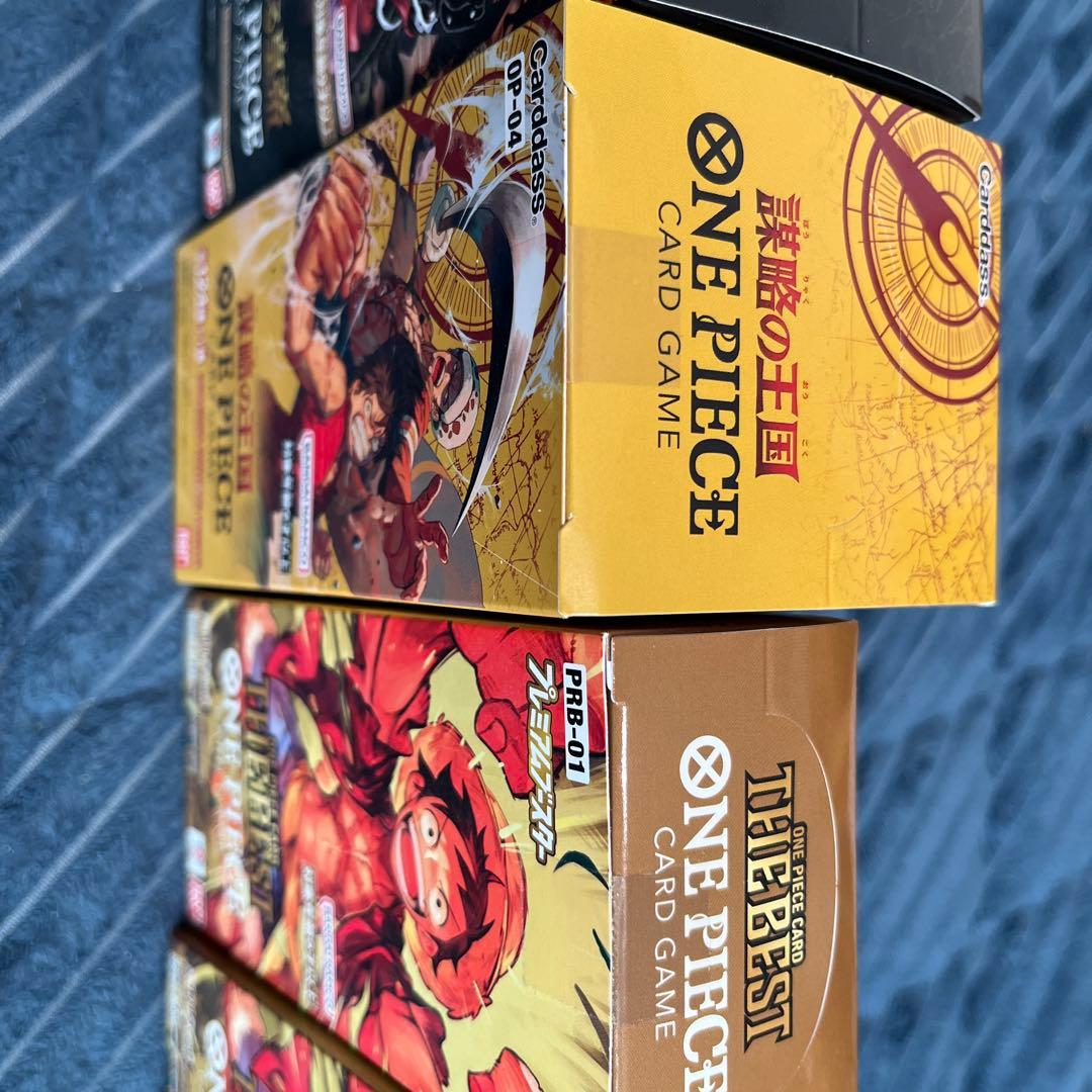 し*る様 ONE PIECE カードゲーム 未開封5BOX封入テープ付き ワンピ