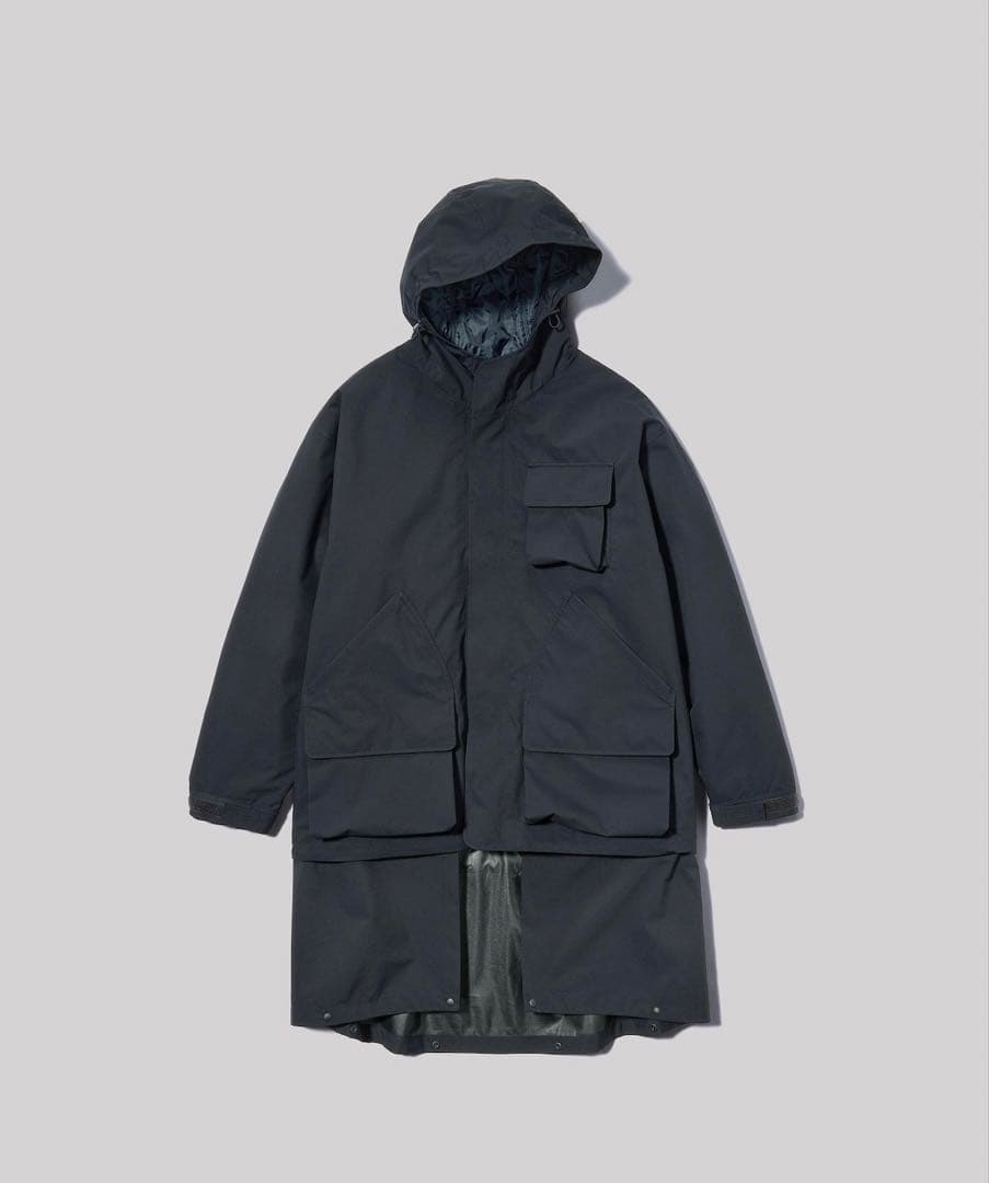 GU ENGINEERED GARMENTS パデッドシェルパーカ XＬ