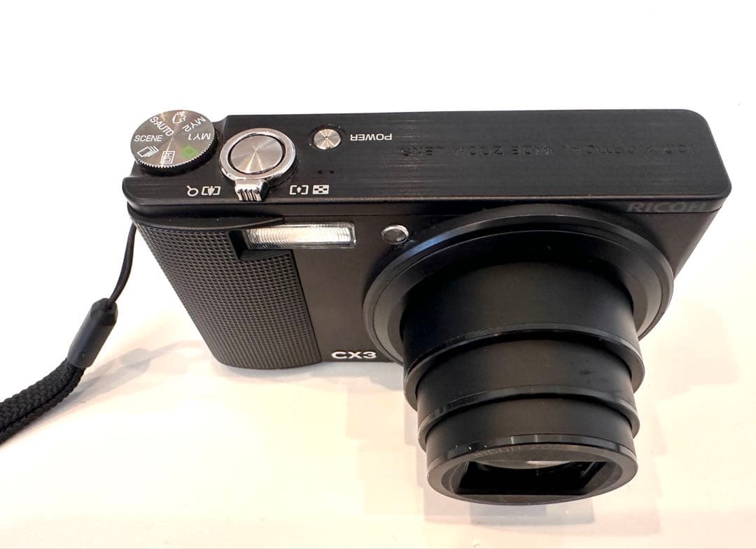 RICOH CX3 コンパクトデジタルカメラ ブラック