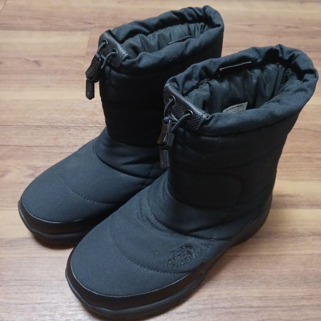 2916【未使用】ザノースフェイス　ブーツ　ヌプシ　24 NF52272　黒