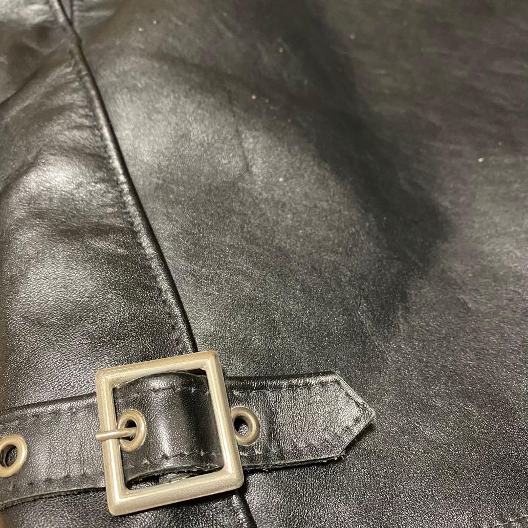 美品　Schott ショット ライダースジャケット　革ジャン USA製