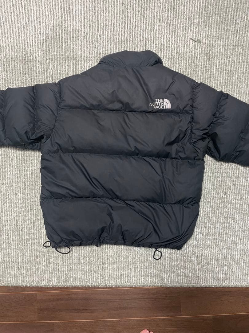 THE NORTH FACE ブラック ダウンジャケット (ヌプシ）