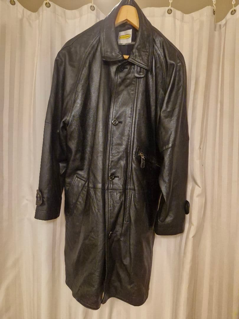 【ヴィンテージ '90s】Intermezzo 羊革 カーコート