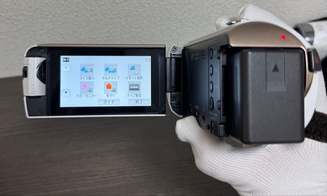 ジャンク Panasonic パナソニック HC-W580M ビデオカメラ