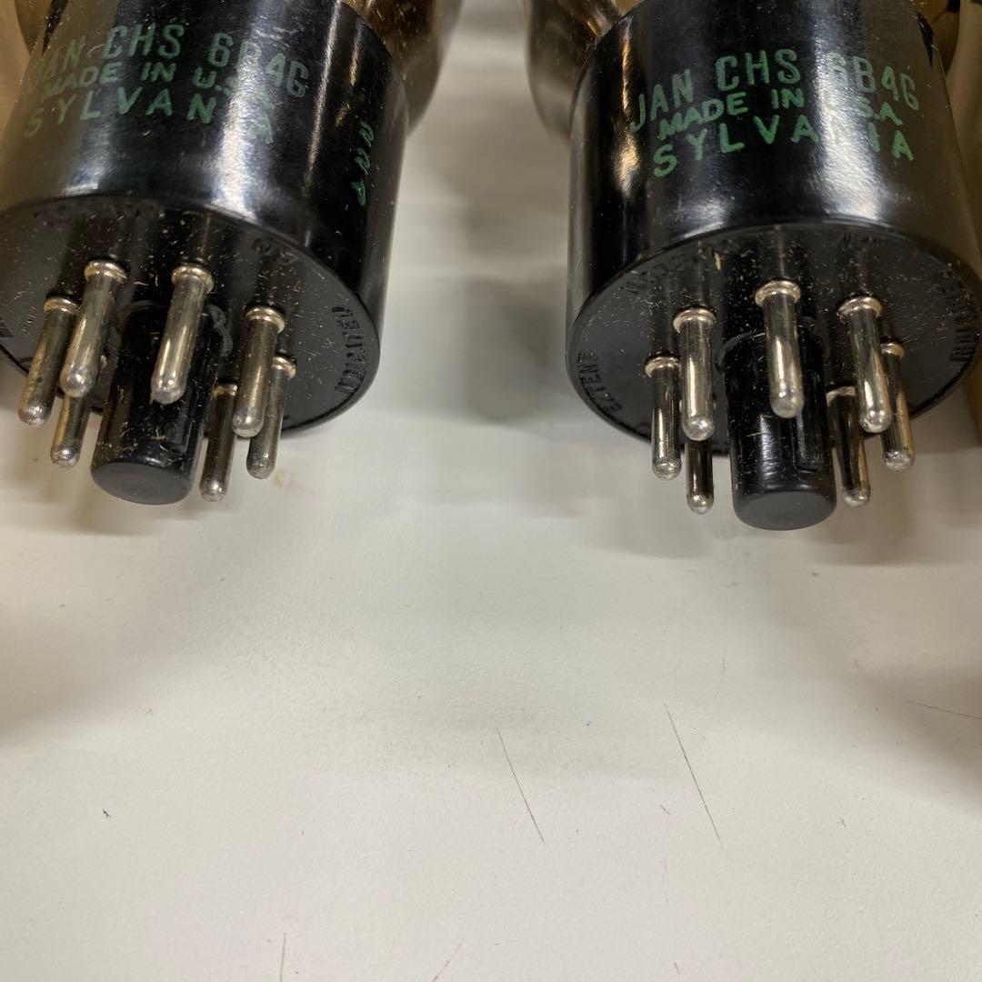 真空管　SYLVANIA JAN-CHS-6B4G 2本セット