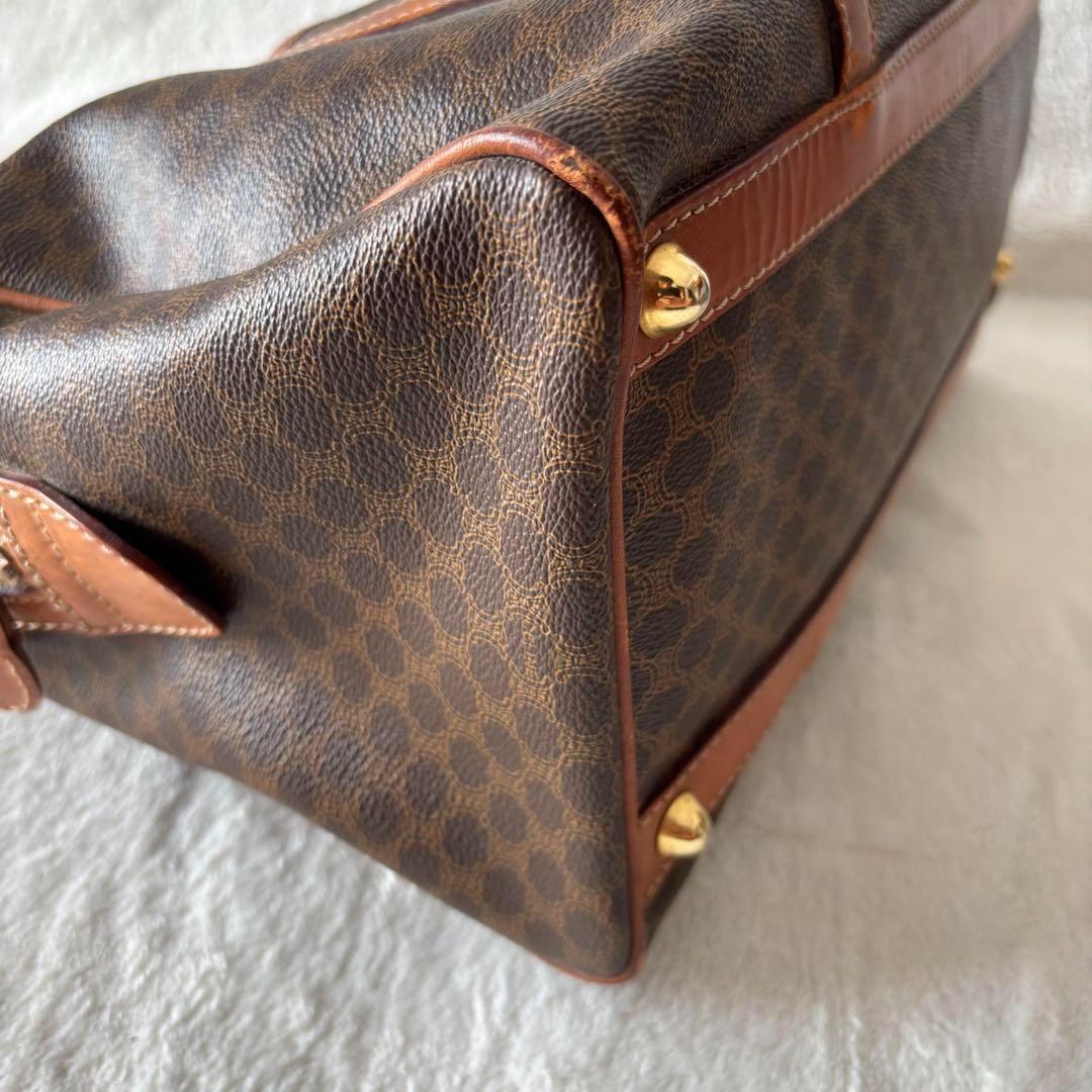 ✨️美品✨️ CELUNE セリーヌ ボストンバッグ ブラゾン柄 レザー PVC