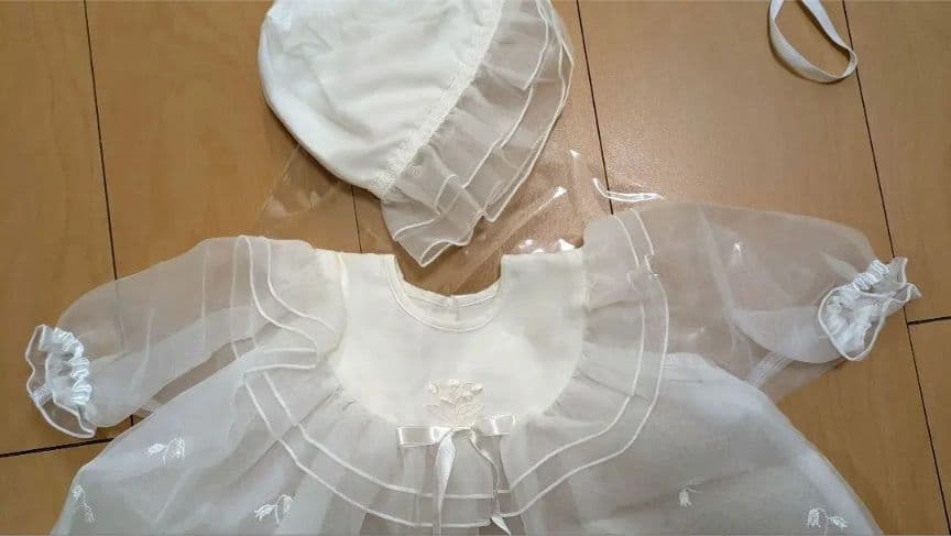 familiar ベビードレス セット　セレモニードレスサイズ50 お宮参り