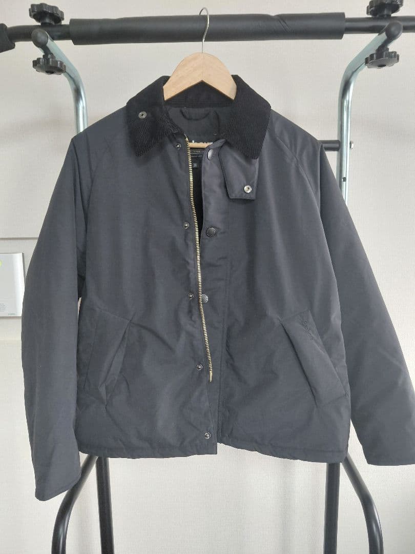 Barbour トランスポート中綿ジャケット MCA1005BK11 サイズ38