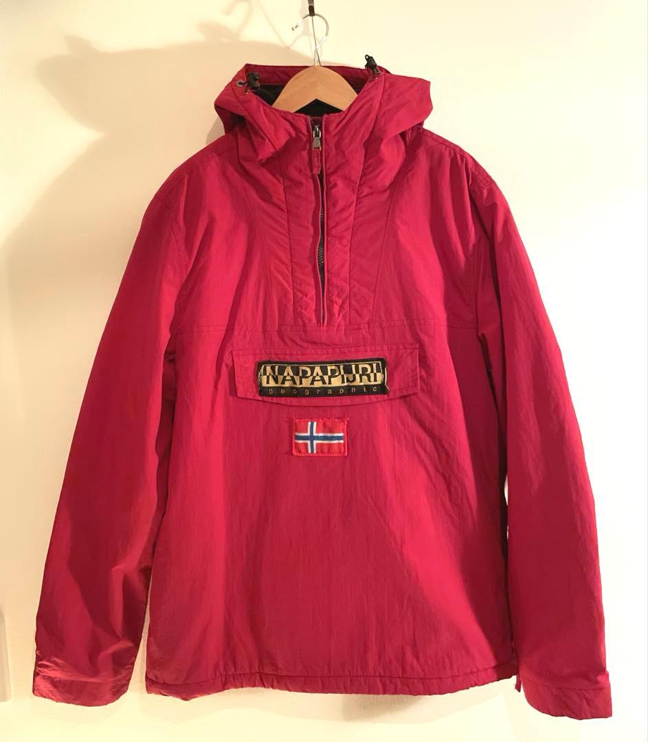 NAPAPIJRI アノラックジャケット プルオーバー ハーフジップ フリースL