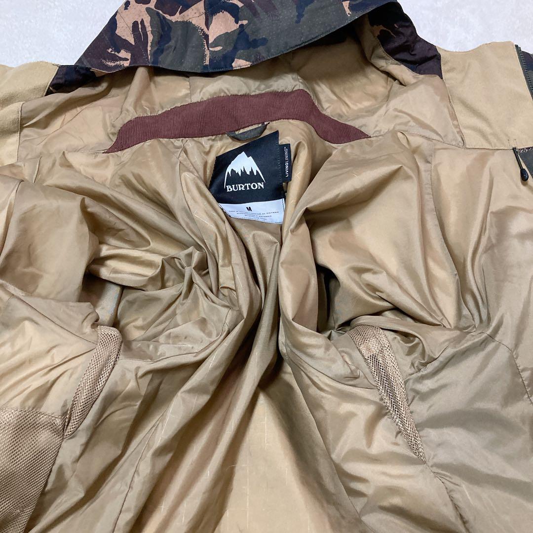 【美品】BURTON バートン Radial JK ゴアテックス カモフラ M