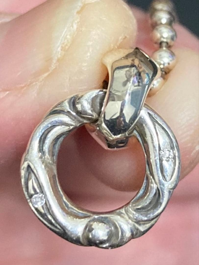 【新春特価】LONE ONES ダイヤ入りネックレス