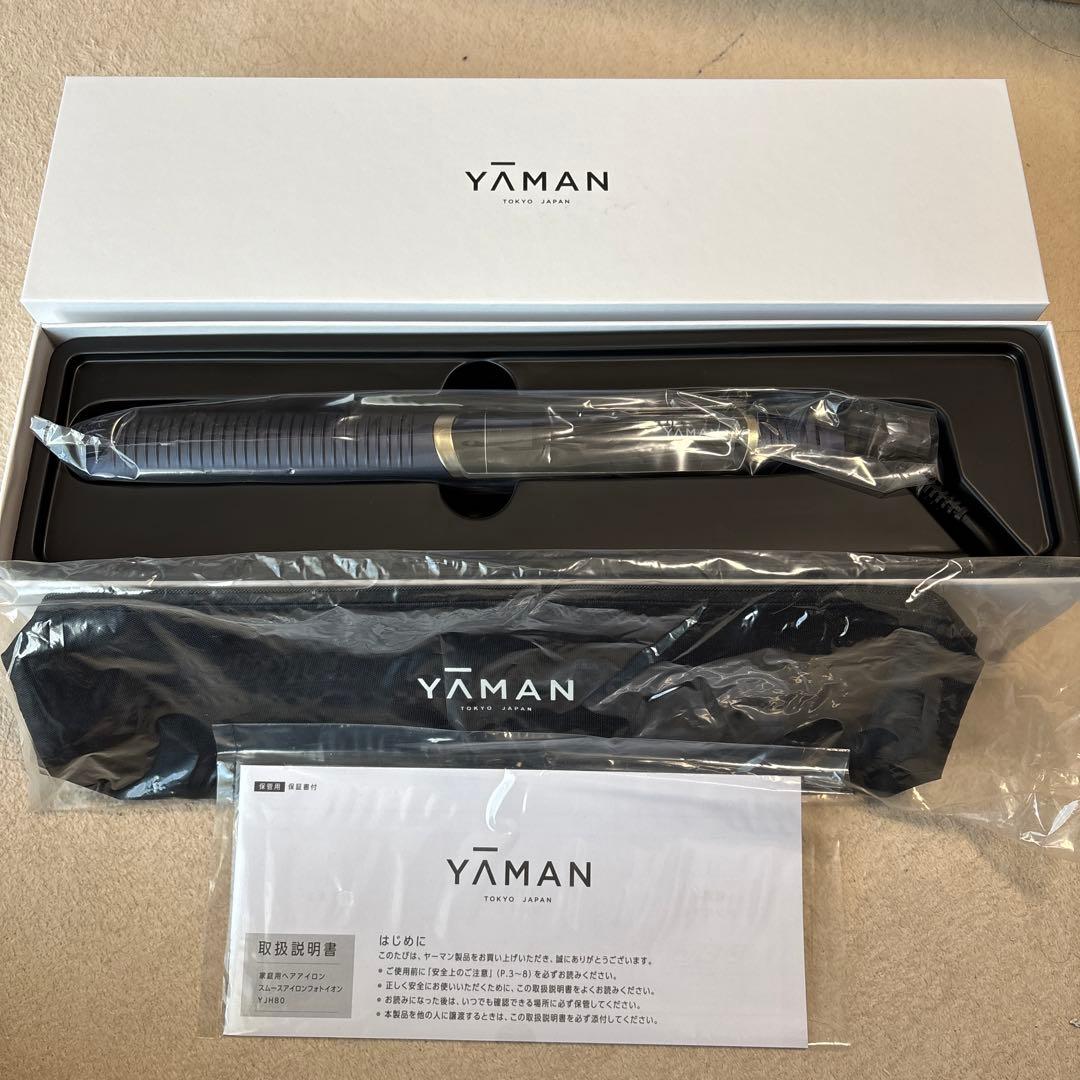 【新品未使用】YAMAN スムースアイロンフォトイオン　YJHBOL