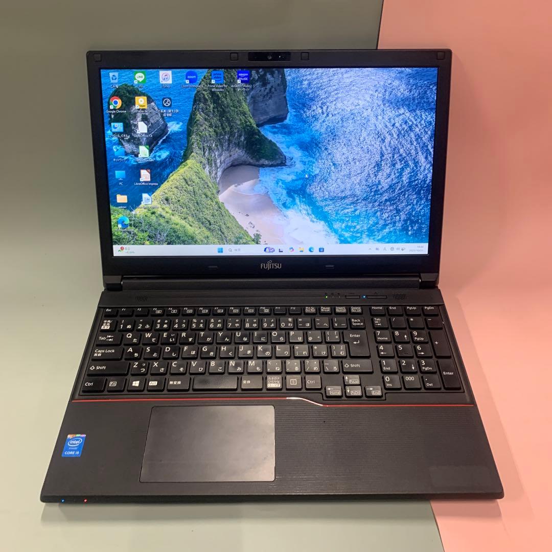 Windows11 ノートパソコン DVD付き　爆速SSD搭載 Core i5