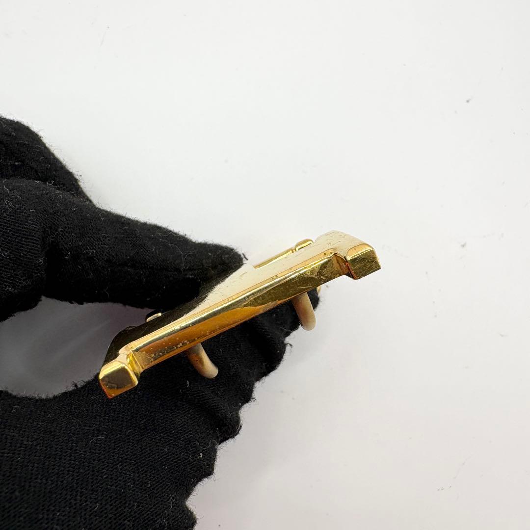 希少　HERMES Hバックル ゴールド ベルト用 バックルのみ 美品