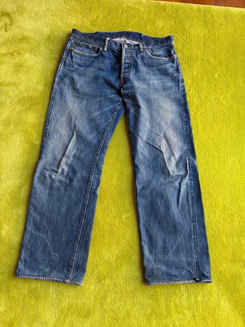 Ys スポテッドホースストレートデニム M ブルー