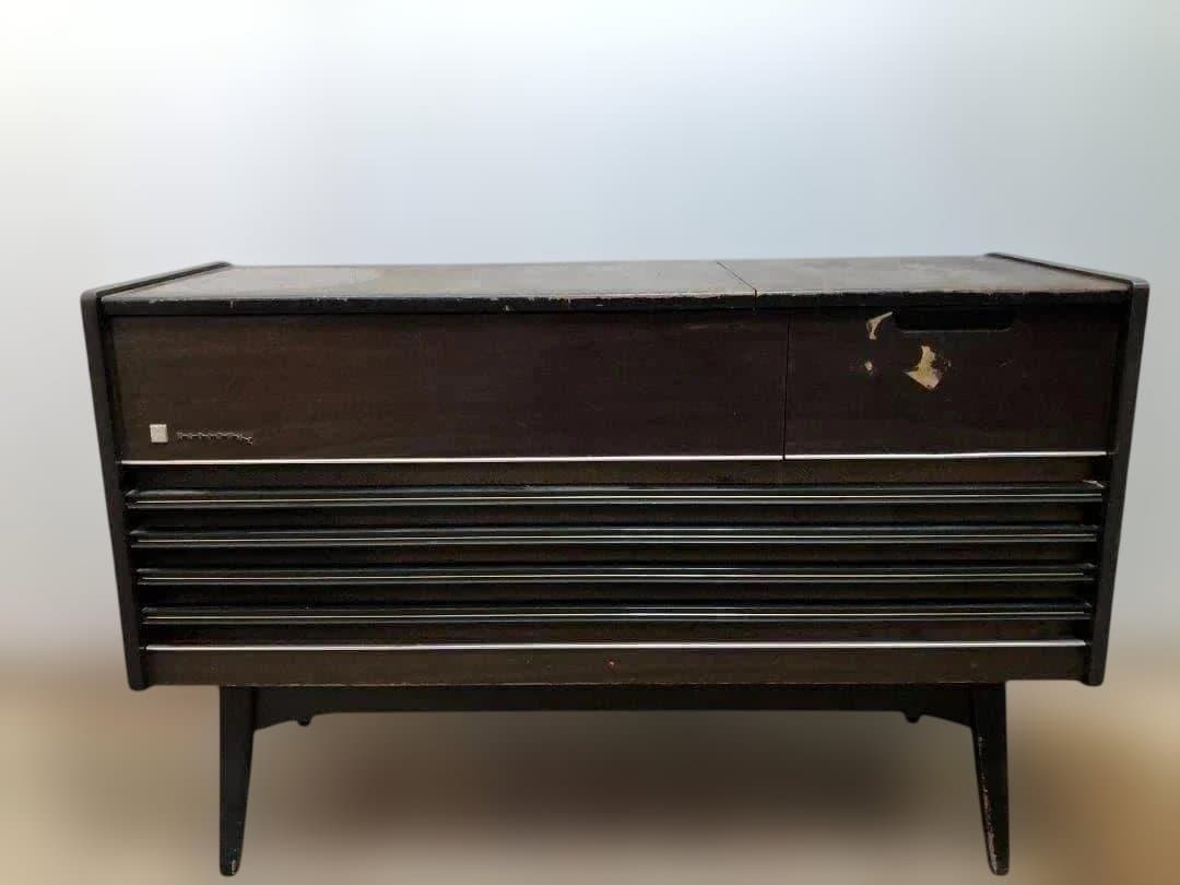 昭和レトロ　National SE-6500 大型 家具調　1223-5