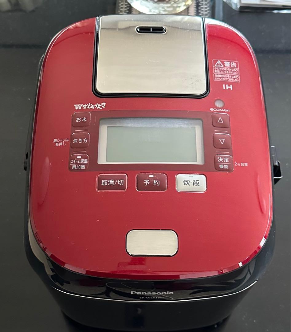 Panasonic スチーム&可変圧IH炊飯器 一升炊き