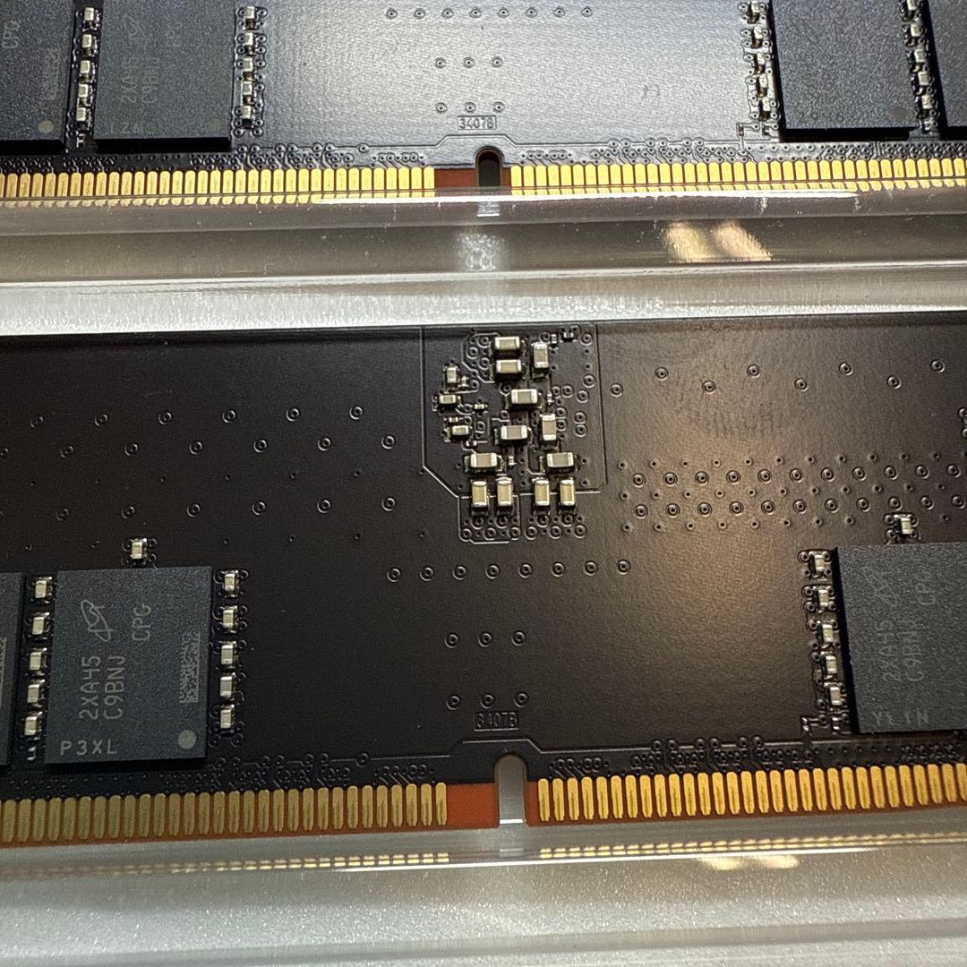 Crucial 32GB ×2枚 64GB DDR5 4800MHz メモリー