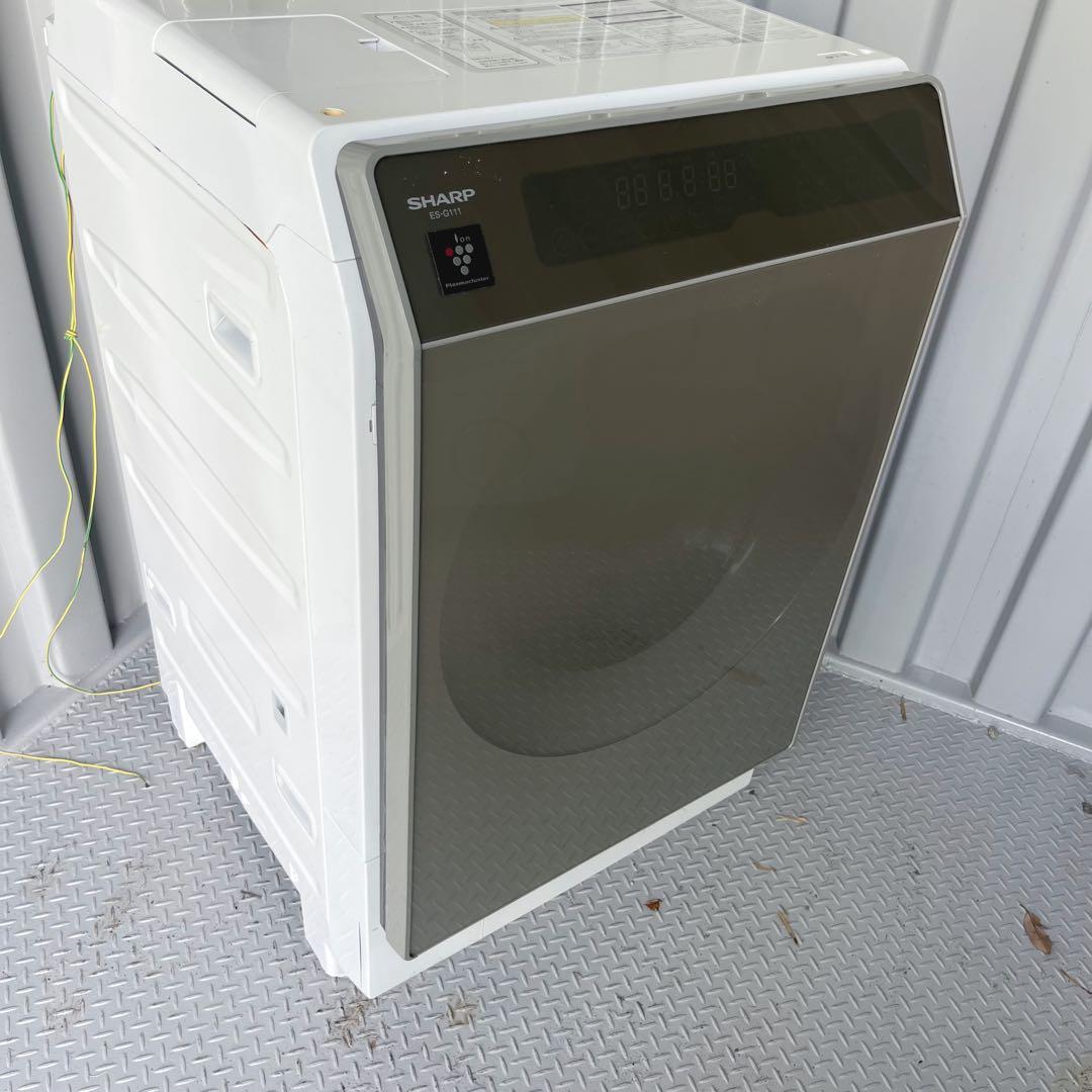 171取付無料！熱乾燥搭載！高性能SHARPミラーデザインドラム式洗濯機！