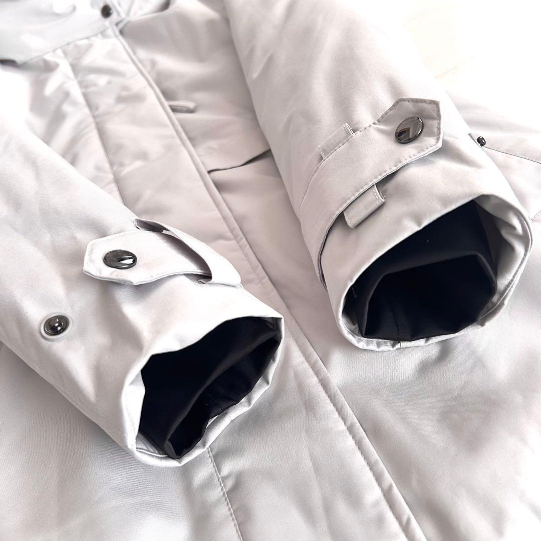 タグ付 ケープホーン エコダウンジャケット REMOTA ファー 42 グレー