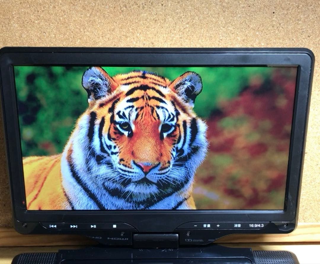 Avox 10インチ リモコン付き ポータブルDVD・BD・ブルーレイプレーヤー